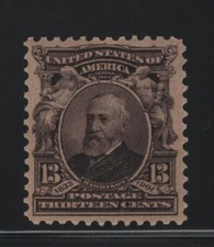 308 VF+ original gum mint never hinged nice color cv $ 120 ! see pic !