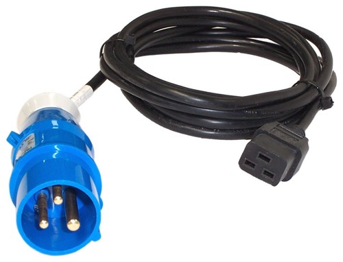 PXI IEC16AC19L 3M Power Cord – C19 to 16A IEC-Lock, 3 Metre, Heavy Duty - 第 1/1 張圖片