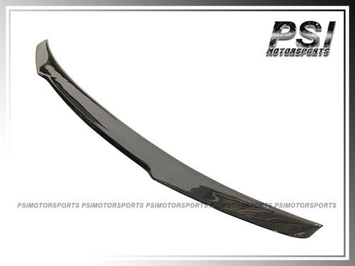 D Style Carbon Fiber Trunk Spoiler Lip For 03-10 W211 E280 E350 E320 E500 Sedan - Picture 2 of 2