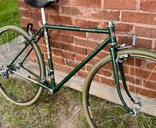 Schwinn Voyageur Frameset Campagnolo Wheels Sim Works Crust Gravel King Columbus