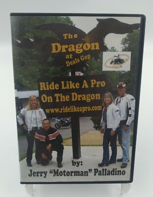 Ride Like A Pro On The Dragon At Deals Gap DVD Jerry Palladino How To Motorcycle