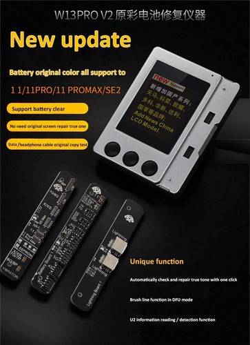W13Pro V2 Tester Tool Sets update for phone 7-11 Light Sensor Chip Programmer - Picture 5 of 23
