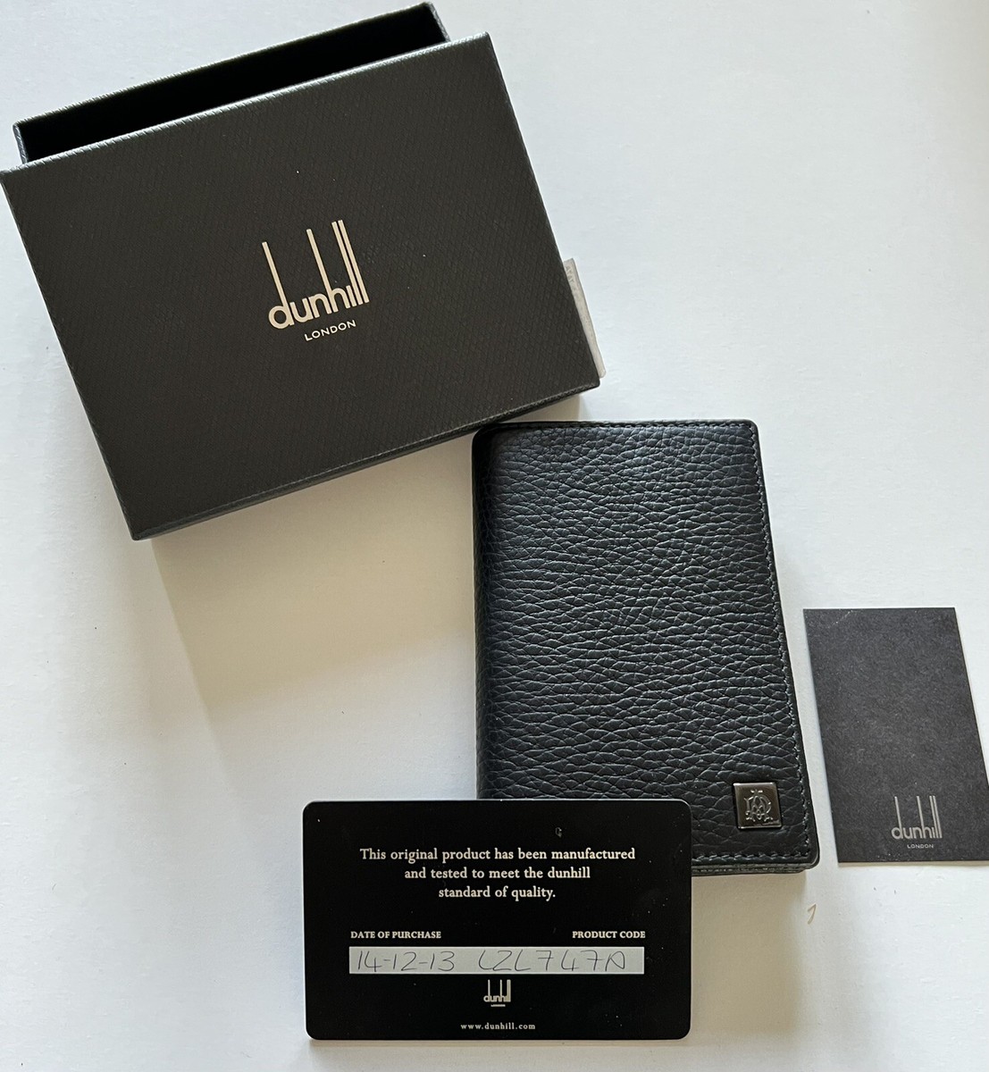 OTHERS | Accessories | Dunhill Belgrave Key Case L2s85a Calf Leather Black Gold Metal Fittings With Australia