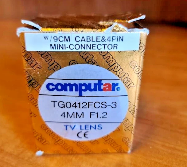 COMPUTAR TG0412FCS-3 4MM F1.2 TV LENS - Image 2 of 4