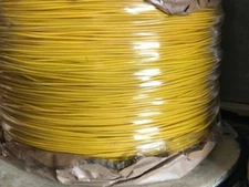YELLOW Vinyl Coated Wire Rope Cable, 1/16-3/32, 7x7: 50, 100, 250, 500, 1000 ft