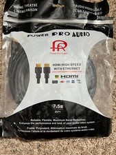 Power Pro Audio - HDMI Cable 19P-19P Gold Plated 25'