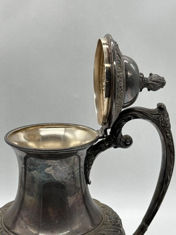 Vintage 1847 Rogers Bros HERITAGE Silverplate Tea Set with