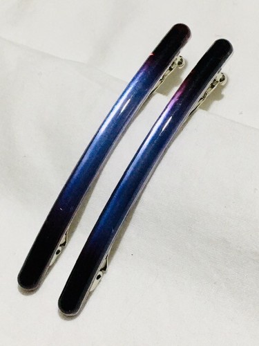 2 * Barrette French 9.0 cm Long Hair Clips Slide Clip Concorde Hair Accessories - Picture 4 of 19