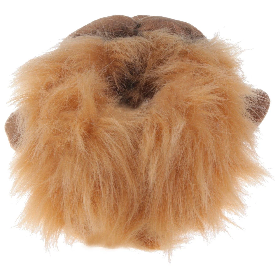 Orang Utan Affe Tier Hausschuhe Pantoffel Schlappen Plüsch Orange Herren Damen - Bild 3 von 4