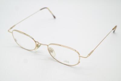 Monture De Lunettes Vintage Meitzner 4410 Or - Forme Ovale - Allemagne - Neuf Sans étiquette