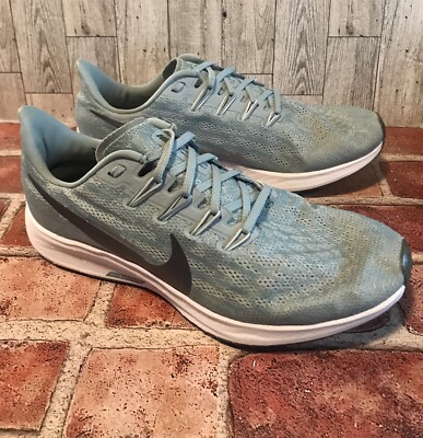 nike women's air zoom pegasus 36 running shoes ocean grey