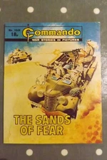COMMANDO COMIC WAR STORIES IN PICTURES No.1644 THE SANDS OF FEAR GN2544