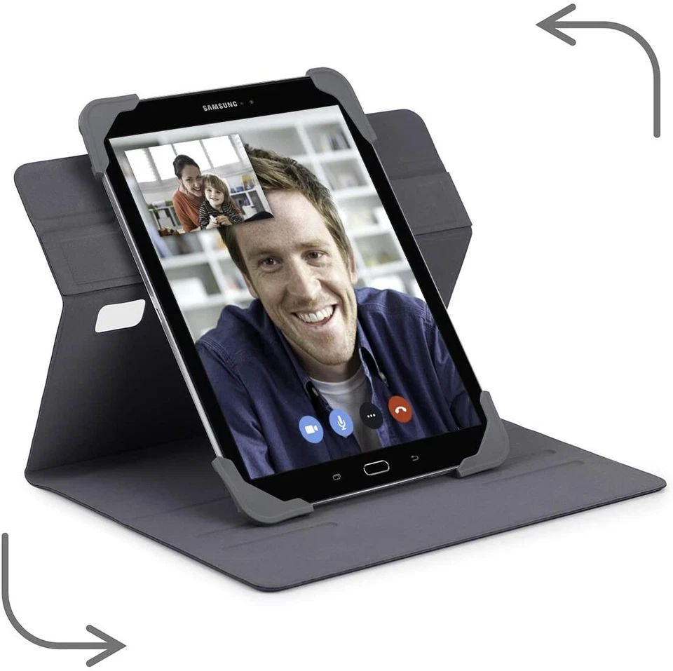 Targus Pro-Tek 7-Inch Universal Rotating Tablet Case, Black - Image 3 of 4