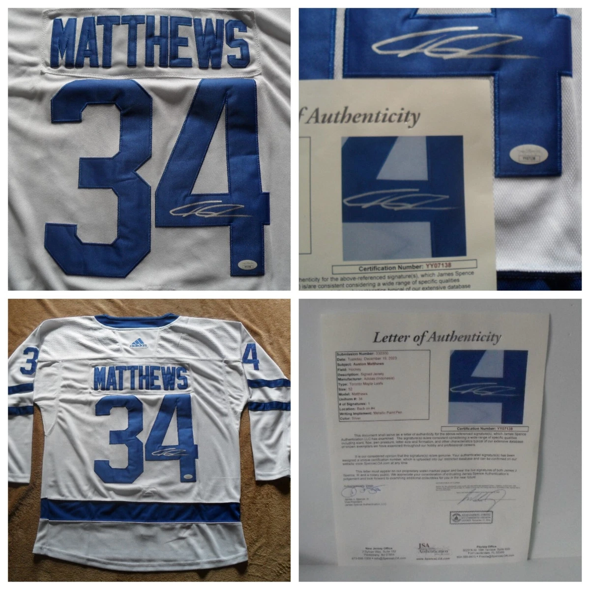 Auston matthews leafs jersey number sale