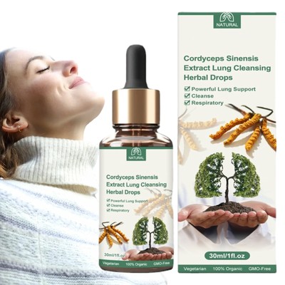 Natural Herb Extract - Powerful Lung Cleanse Respiratory Herbal Drop