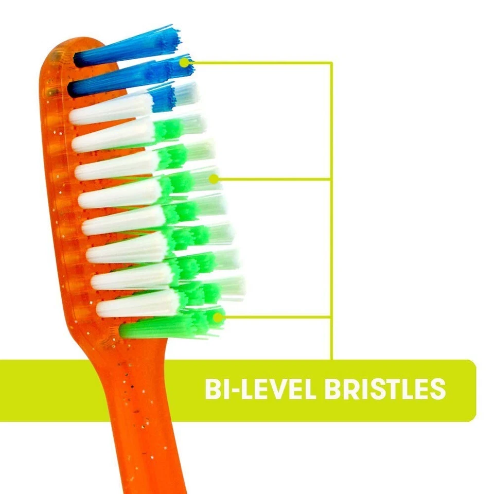 Reach Crystal Clean Toothbrush FIRM x 12 Pack with Free Travel Cap Firm Bristles - Image 2 of 4