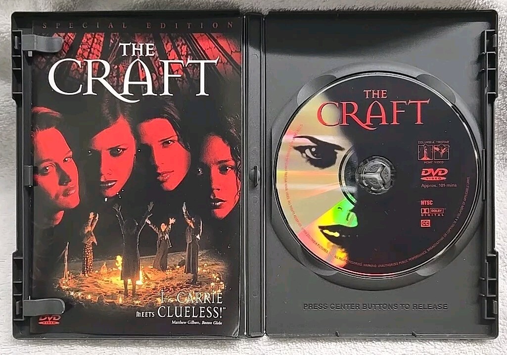 The Craft 1996 (2000 Columbia Pictures DVD, Andrew Fleming Rated R