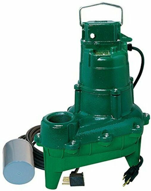 Zoeller 264 Cast Iron Submersible Sewage Ejector Pump 0.4 HP Automatic Float for sale online eBay