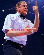 EARL HEBNER REFFERRE / WRESTLER 8 X 10 WRESTLING PHOTO WWF WCW