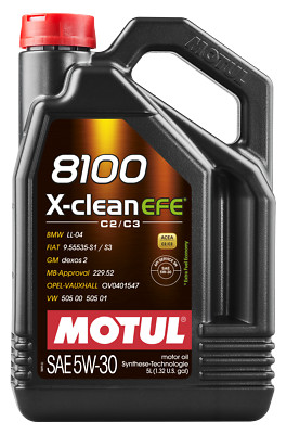 MOTUL 8100 X-clean EFE 5W30 5 Liter 109456 ALFA ROMEO AUDI