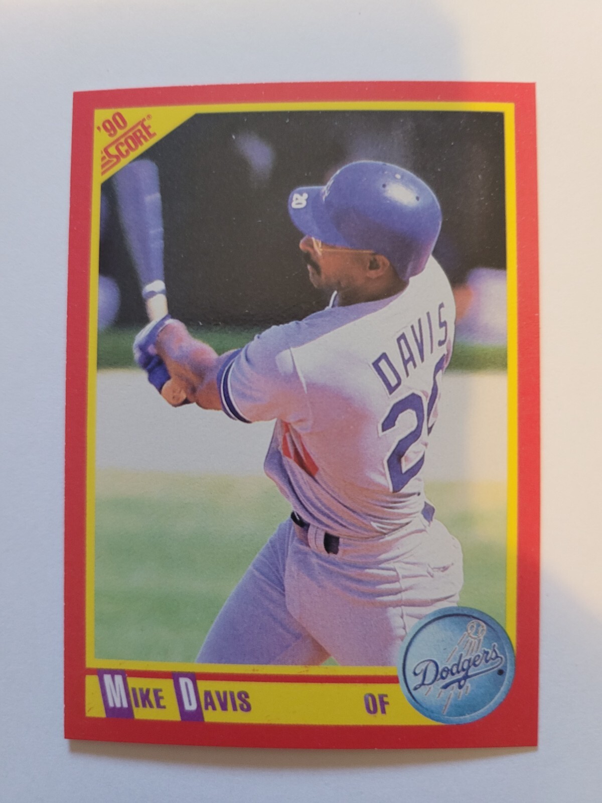 1990 SCORE MIKE DAVIS #437 NM