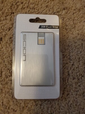 2GB Flash Drive & Vintage Scion Cinch Bag