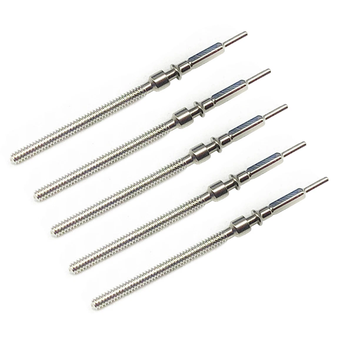 5Pack Steel Watch Winding Stem Rod For MIYOTA 8200 8205 8215 821A