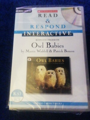 THE OWL BABIES PC/MAC CD Rom Scholastic Read & Respond NEW SEALED