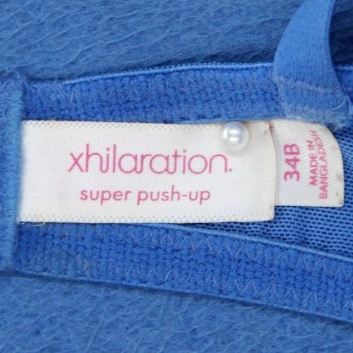 Xhilaration Underwire Padded Push Up Bra Lot Size 34B #H6165 - Picture 6 of 6