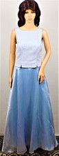 JS COLLECTIONS size 4 blue full-length gown special event, prom, wedding, MOTB