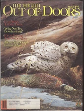 1981 Michigan Out-of-Doors Magazine: Bass Fishing/Bowhunting/Fishing Ontonagon
