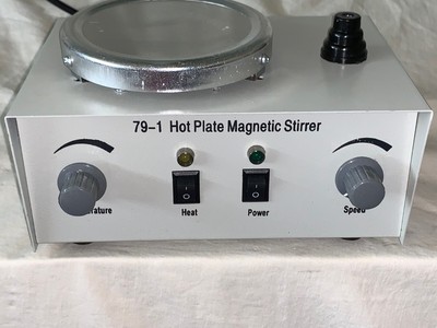 110V 79-1 Hot Plate Magnetic Stirrer Lab Dual Controls