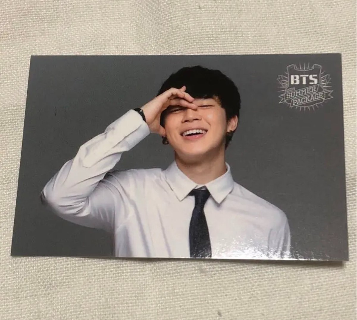 BTS Jimin Photocard Official Summer Package 2014 Photo Card