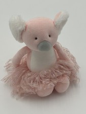 Fao Schwarz Petit Bon Pink Koala Bear Plush in Tutu Stuffed Animal Toy