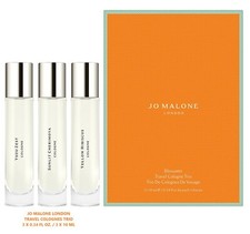 Jo Malone London BLOSSOMS Travel Cologne Trio 3 X 0.34 OZ NIB