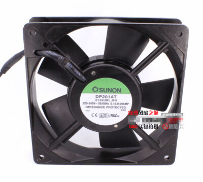 1pcs  SUNON DP201AT 2122HBL.GN 12025 220v 2-wire double ball fan