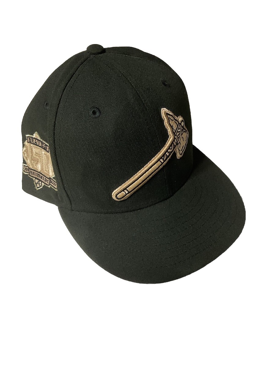 Hat Club Exclusive Atlanta Braves Black 150th Anniversary