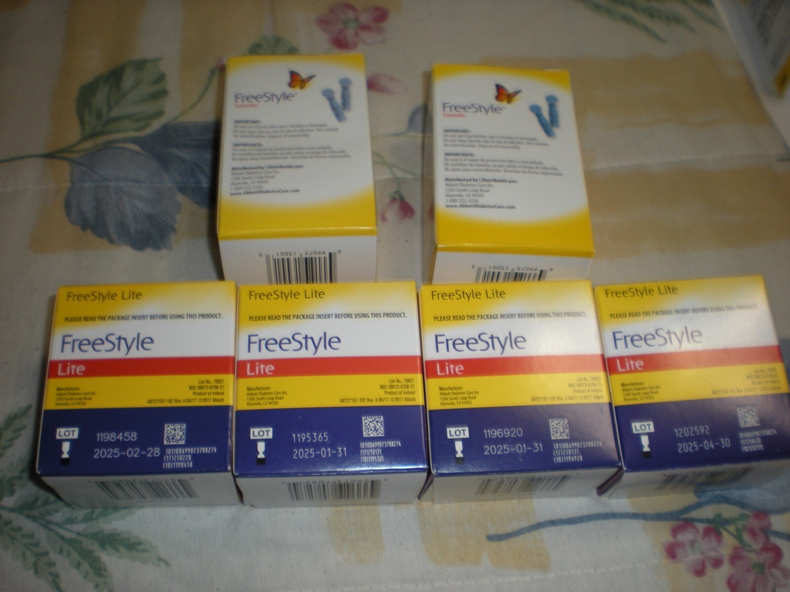 400-test-strips-expire-1-31-2025-200-lancets-free-style-lite-expire-2