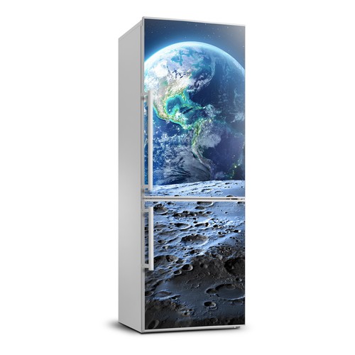 Magnet Sticker Refrigerator removable Decal Universe Planet Earth