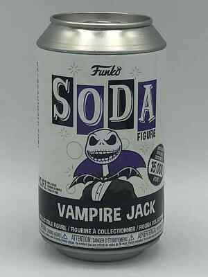 SODA ソーダ缶 ファンコ FUNKO VAMPIRE JACK Funko POP! Soda Nightmare Before Christmas Vampire Jack 4.25