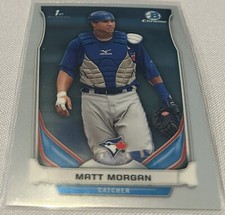 2014 Bowman Chrome Baseball Matt Morgan Toronto Blue Jays 1st Bowman #CDP107
