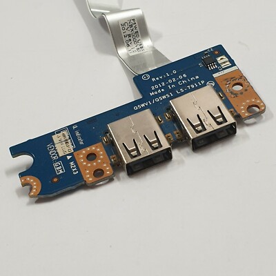 Packard Bell Easynote TE11HC USB Board Platine USB Anschluss Board