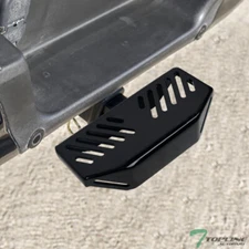 TLAPS Heavy Duty Rear Trailer Hitch Step w/2" Tow Receiver - Black For Ford T01