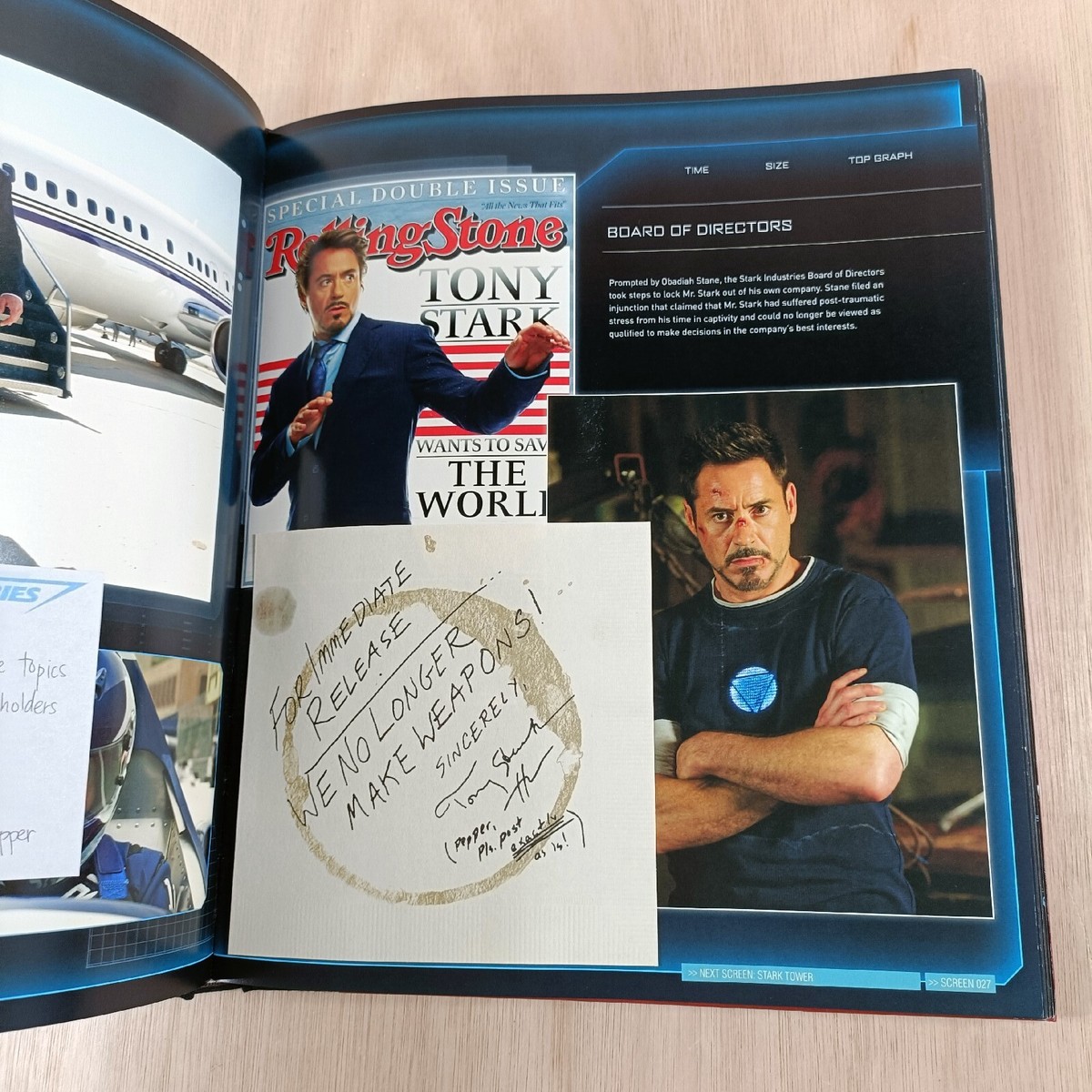 Iron Man Manual by Daniel Wallace (Hardcover, 2013) Marvel