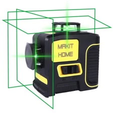 New Rechargeable Self Leveling laser level 360 Rotary green12 Lines3D Cross Line