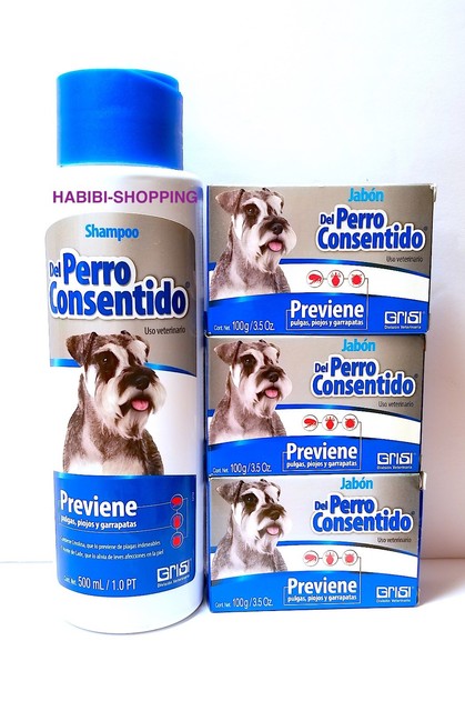 shampoo bueno para pulgas perros