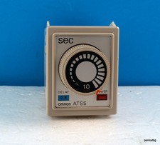 OMRON ATSS-7 /ATSS7 / ON TIMER DELAY  COIL 220VAC 50/60Hz  0-10 SECONDS  JAPAN