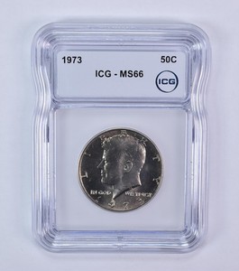 1973 Kennedy Half Dollar MS66 ICG *3583