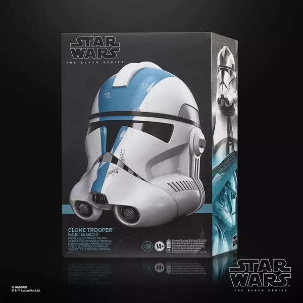 Hasbro G07075L0 Star Wars The Black Series Clone Trooper (501St Legion) Electron-image