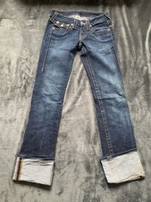 True Religion Women's Billy Jeans Size 25 Low Rise US Made